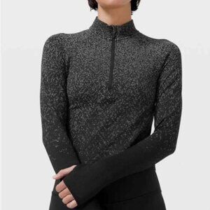 Lululemon Rest Less Cropped Half Zip